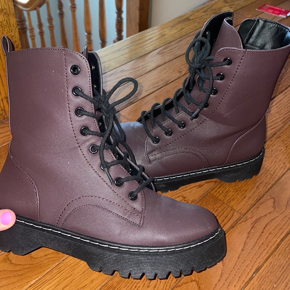 Burgundy Boots